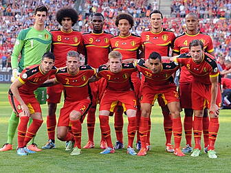 Belgian players pay their resp...